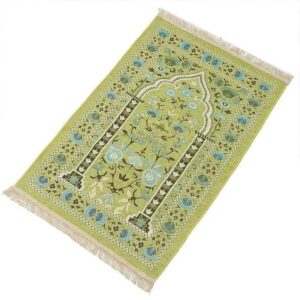 This quality Islamic Multicolored Prayer Mat