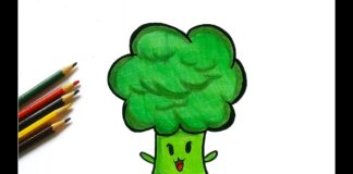 draw a broccoli