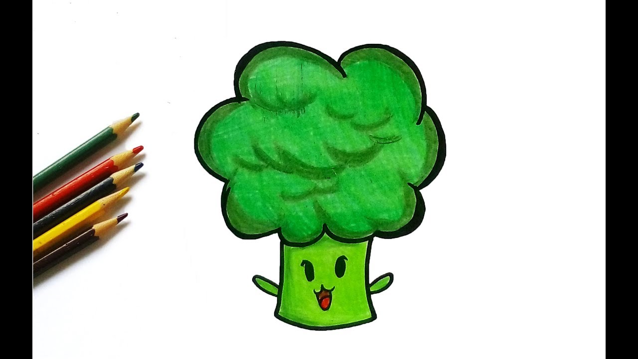 draw a broccoli
