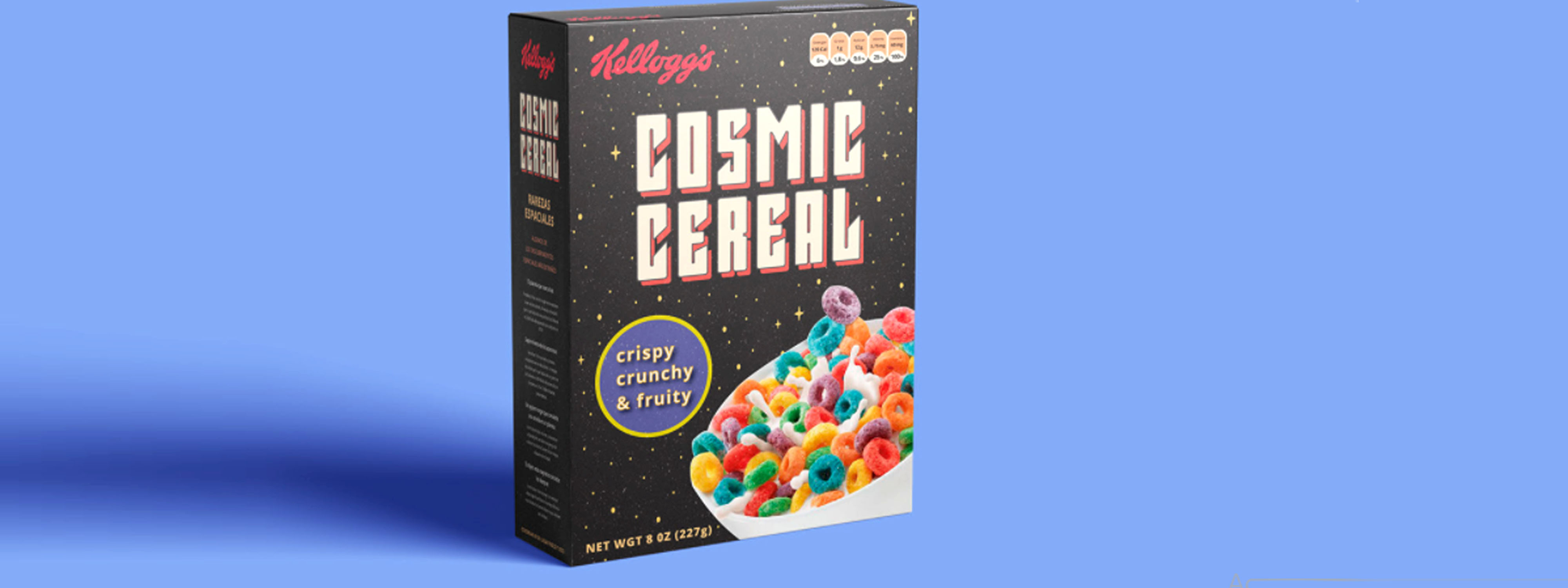 blank cereal boxes