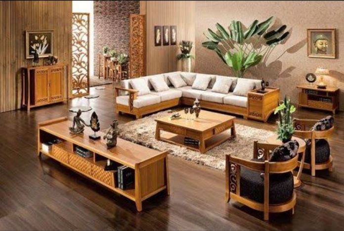 wooden furniture for living room