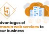 5 advantages of Amazon web services to your business
