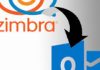 migrate zimbra to outlook