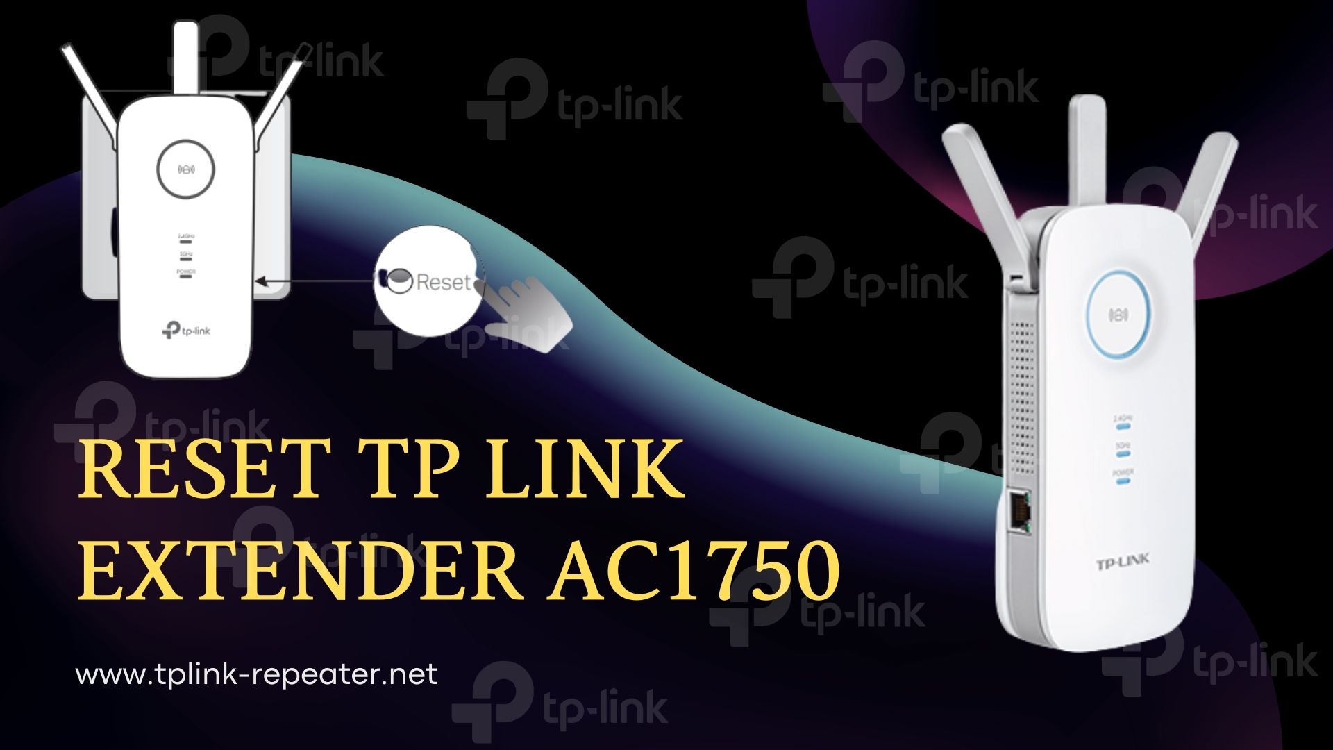 Reset TP link extender AC1750 (1)
