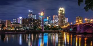 Buildings over water, read our realtor's guide to Minneapolis for 2022