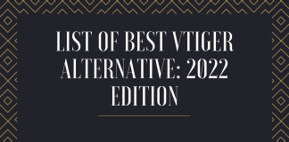 List of Best Vtiger Alternative: 2022 Edition