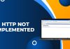 http not implemented