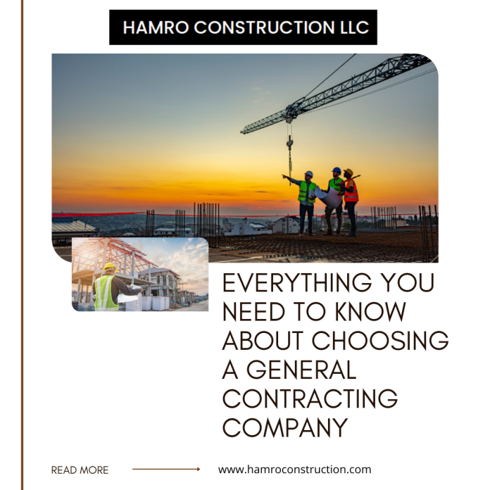 General Contracting Company