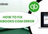 QuickBooks Crash com error