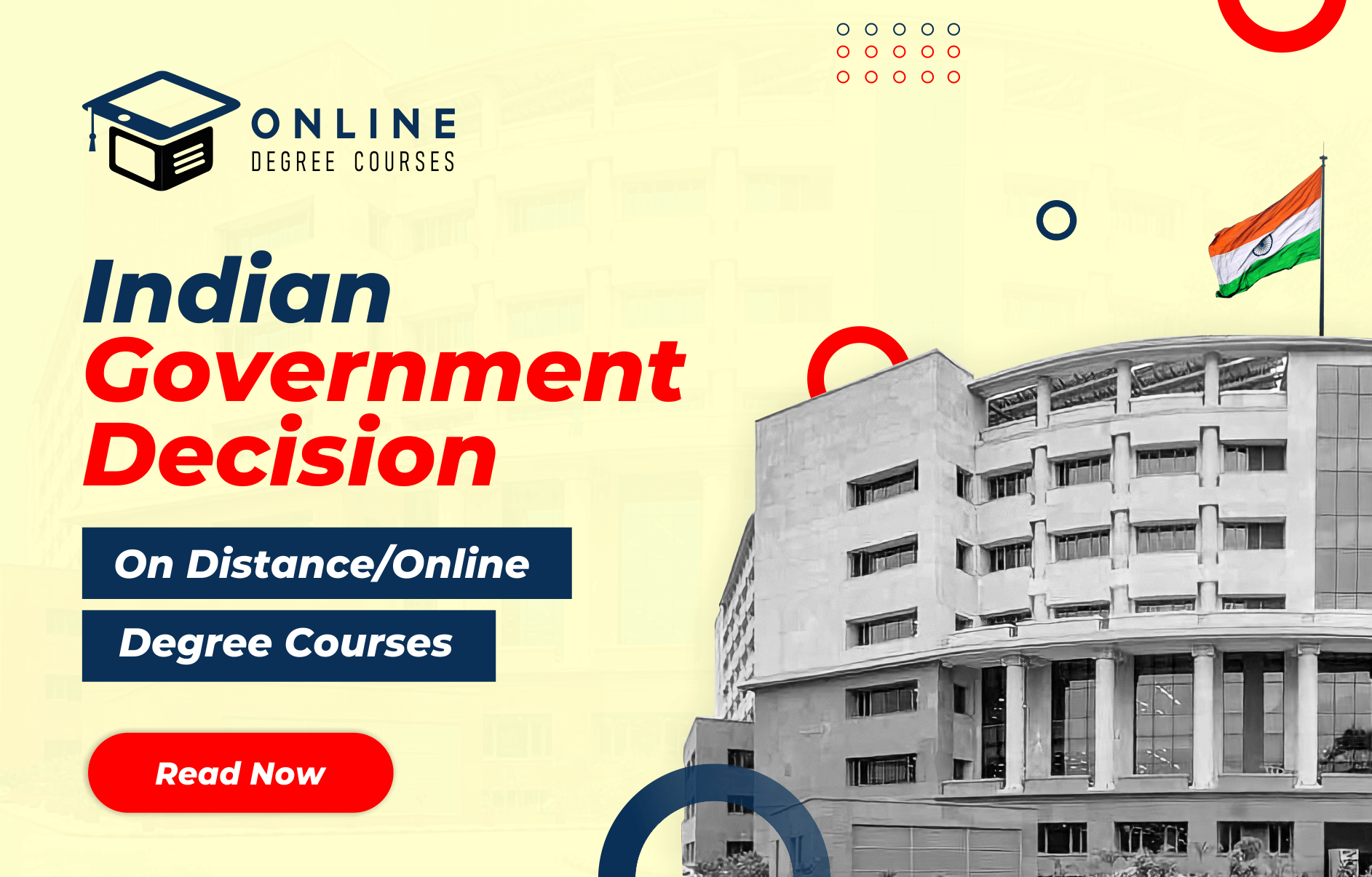 Government Rules for Online Classes and Degree courses - Cover Image