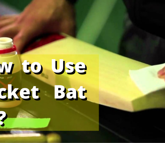 How to Use Cricket Bat Oil