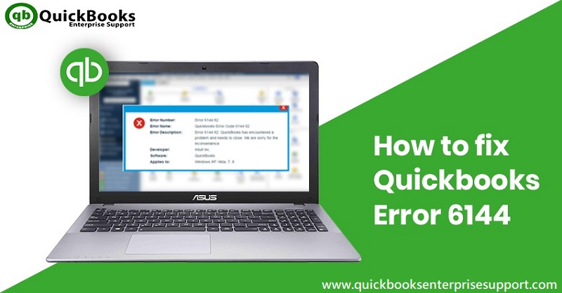 QuickBooks Error Code 6144