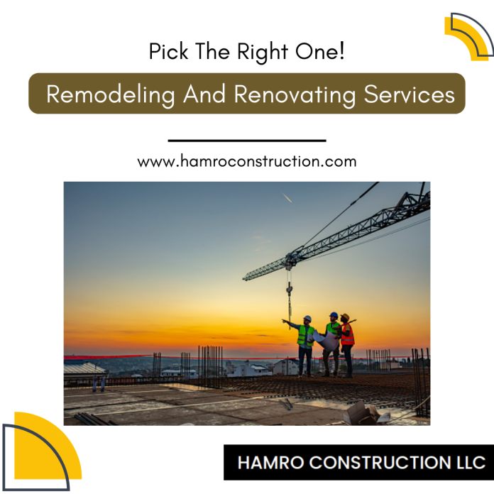 Remodeling and Renovation Services