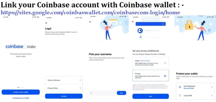 link your Coinbase account with Coinbase wallet
