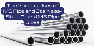 MS Pipe Sizes