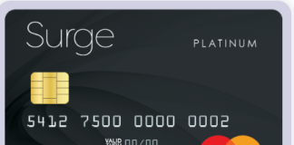 surge credit card
