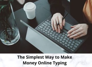 The Simplest Way to Make Money Online Typing