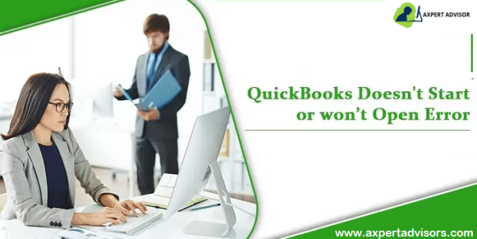 Troubleshooting of QuickBooks Desktop Doesn't Start or Wont Open Problems - Featuring Image