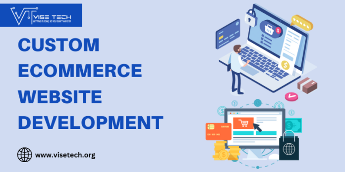 Custom ecommerce website development